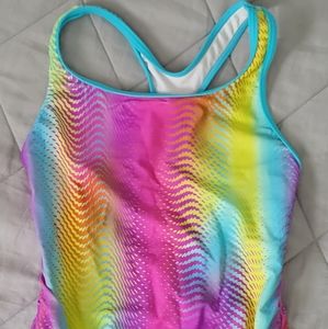 Speedo girls swimsuit size 8